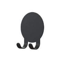 Billede af FROST NOVA2 Bruseskraber krog Ø: 5 cm - Mat Sort