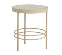 Billede af Nordal JUNGO Rundt Sidebord Ø: 50 cm - Sand