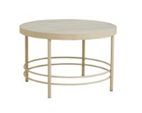 Billede af Nordal JUNGO Rundt Sofabord Ø: 80 cm - Sand