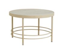 Billede af Nordal JUNGO Rundt Sofabord Ø: 80 cm - Sand