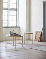 Billede af Nordal JUNGO Rundt Sofabord Ø: 80 cm - Sand