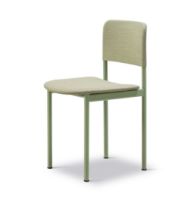 Billede af Fredericia Furniture 3414 Plan Fuldpolstret Stol SH: 45 cm - Steelcut Trio 924/Modernist Green Lacquered