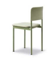 Billede af Fredericia Furniture 3414 Plan Fuldpolstret Stol SH: 45 cm - Steelcut Trio 924/Modernist Green Lacquered