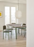 Billede af Fredericia Furniture 3414 Plan Fuldpolstret Stol SH: 45 cm - Steelcut Trio 924/Modernist Green Lacquered