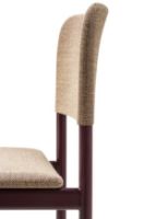 Billede af Fredericia Furniture 3414 Plan Fuldpolstret Stol SH: 45 cm - Steelcut Trio 554/Bordeaux 