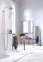 Billede af FROST NOVA2 DRIP BOWL 1 skål til standere til dispenser 1978 Ø: 8,9cm - Børstet Guld