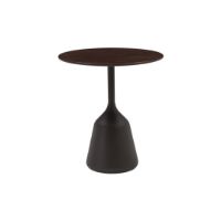 Billede af Wendelbo Coin Side Table High Ø: 45 cm - Brown Stained Oak