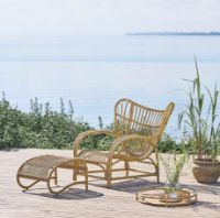 Billede af Sika-Design Teddy Exterior Loungestol SH: 33 cm - Natur