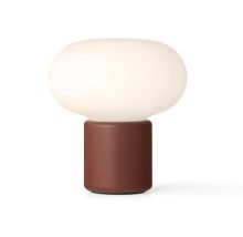 Billede af New Works Karl-Johan Portable Table Lamp H: 18 cm - Earth Red