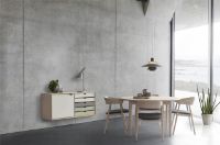 Billede af Andersen Furniture Classic 290 Spisebord Ø: 110 cm - Sæbebehandlet Eg