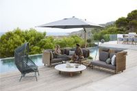 Billede af Cane-line Outdoor Arch Armlæn/Ryglæn Høj H: 93 cm - Natural