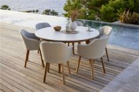 Billede af Cane-line Outdoor Choice Stol H: 87 - Teak/Black 