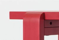 Billede af HAY Weekday Bench B: 111 cm - Wine Red
