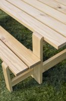Billede af HAY Weekday Bench B: 140 cm - Lacquered Pinewood