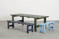 Billede af HAY Weekday Bench B: 140 cm - Steel Blue