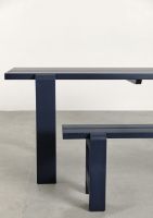 Billede af HAY Weekday Bench B: 140 cm - Steel Blue