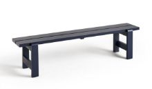 Billede af HAY Weekday Bench B: 190 cm - Steel Blue