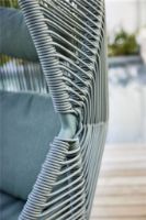 Billede af Cane-line Outdoor Hive Hængestol inkl. Stel og Hynder - Dusty Green/Teak/Taupe