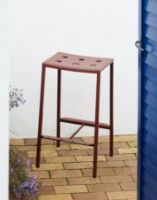 Billede af HAY Balcony Bar Stool Low H: 65 cm - Iron Red