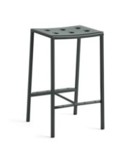 Billede af HAY Balcony Bar Stool Low H: 65 cm - Dark Forest