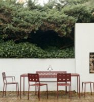 Billede af HAY Balcony Dining Chair SH: 46 cm - Iron Red