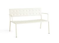 Billede af HAY Balcony Lounge Bench W. Arm L: 121,5 cm - Chalk Beige