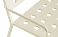 Billede af HAY Balcony Lounge Bench W. Arm L: 121,5 cm - Chalk Beige