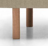 Billede af Mogens Hansen MH2614 3 Pers. Sofa L: 210 cm - Col. 1104/Bøgetræ