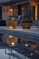 Billede af Cane-line Outdoor Illusion Rund Lampe Ø: 51 cm - Dark Grey