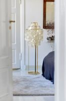 Billede af Verpan Fun 1 STM Gulvlampe H: 120 cm - Messing/Pearl