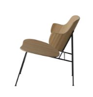 Billede af Audo Copenhagen The Penguin Lounge Chair  SH: 42 cm - Natural Oak