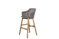 Billede af Cane-line Outdoor Choice Barstol H: 117 - Teak/Taupe