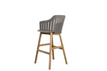 Billede af Cane-line Outdoor Choice Barstol H: 117 - Teak/Taupe