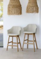 Billede af Cane-line Outdoor Choice Barstol H: 117 - Teak/Taupe