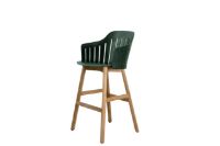 Billede af Cane-line Outdoor Choice Barstol H: 117 - Teak/Dark Green