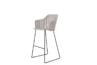Billede af Cane-line Outdoor Choice Barstol H: 117 - Black Sled Steel/Taupe