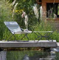 Billede af Lafuma Deckchair Transabed SH: 34 cm Batyline ISO - Seigle II