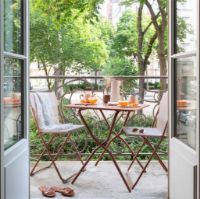 Billede af Lafuma Balcony II Square Table Colorblock H: 73 cm - Canyon