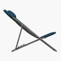 Billede af Lafuma Deckchair Maxi Transat Plus  BeComfort - Bleu Encre: FORUDBESTIL 2026