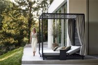 Billede af Cane-line Outdoor Side Gardin Til Laze Cabana - Light Grey