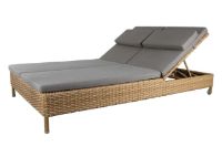 Billede af Cane-line Outdoor Rest Dobbelt Solvogn - Teak