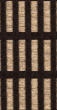 Billede af Woodnotes New York Carpet Sewn Edges 170x240 cm - Black/Natural
