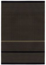 Billede af Woodnotes San Francisco Carpet Sewn Edges 170x240 cm - Black/Nutria