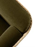 Billede af GUBI Basket 3-seater SH: 43 cm - Rattan/Mumble 40