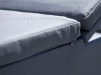 Billede af Cane-line Outdoor Rest Solvogn Single Hynde L: 197 cm - Taupe