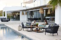 Billede af Cane-line Outdoor Illusion Lampe H: 32 cm - Dark Grey