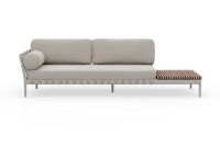 Billede af Vipp 720 Outdoor Open-Air Sofa Open End Right L: 246 cm - Beige
