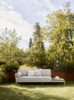 Billede af Vipp 720 Outdoor Open-Air Sofa Open End Right L: 246 cm - Beige