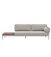 Billede af Vipp 720 Outdoor Open-Air Sofa Open End Left L: 246 cm - Beige