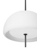 Billede af Vipp 595 Sculpture Pendant Ø: 36 cm - White/Aluminium